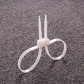 Lot 14x12x0 Plastic Police Handcuffs Double Flex Cuff Disposable Zip