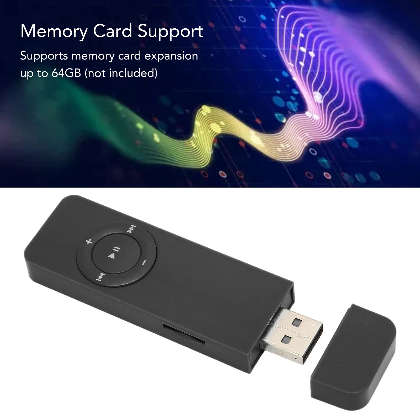 MP3 Music Player Students Mini Music Player Lossless Sound Support Up to 64GB Portable Music Player for Running Travel Zpaxo