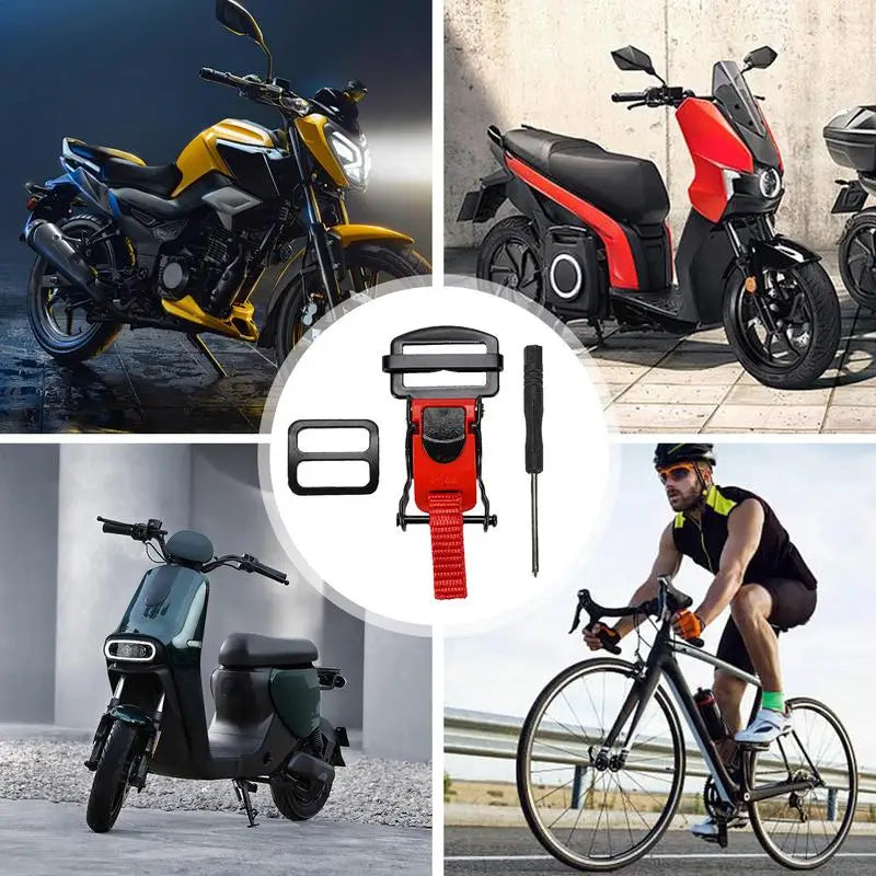 Motorcycle Helmet Buckle Plastic Aluminum Alloy Quick Release Rally