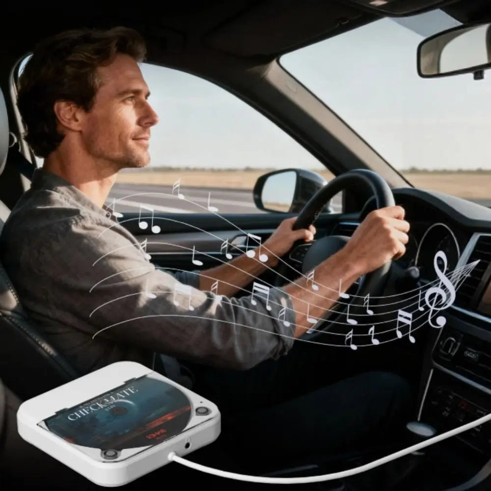 No Decoding Required Car Disc Player Universal USB Port External Zpaxo