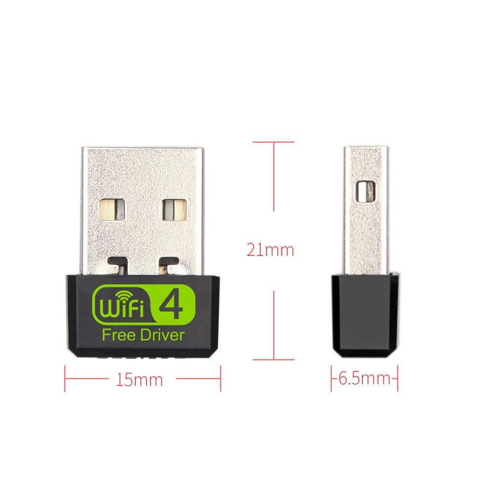 802.11b/n/g Mini 150Mbps USB Wireless Network Card RTL8188GU Free Driver Wireless USB Wifi High Speed WiFi LAN Adapter Zpaxo