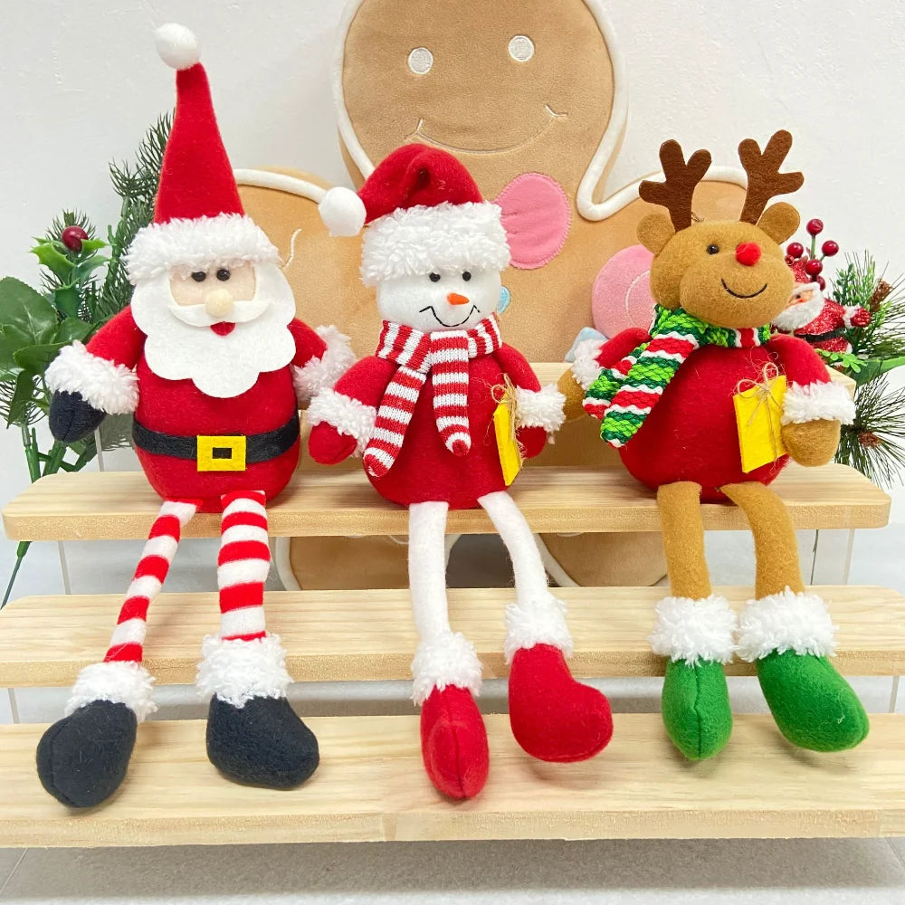 Santa Snowman Reindeer Christmas Tree Pendant Ornament Christmas Tree Ornament Zpaxo