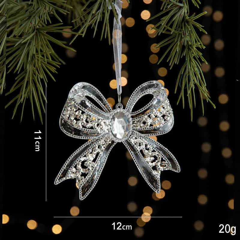 Acrylic Christmas Ice Crystal Pendant – Angel Tree Ornament Christmas Tree Ornament Zpaxo