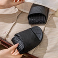 Men's Foldable Travel Sandals Portable Bathroom Slippers Lightweight