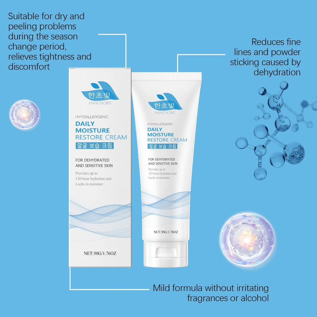 Facial Moisturizer - A Gentle, Lightweight Moisturizing Cream for Locking in Moisture, Non-Greasiness and Intensifying Hydration Zpaxo