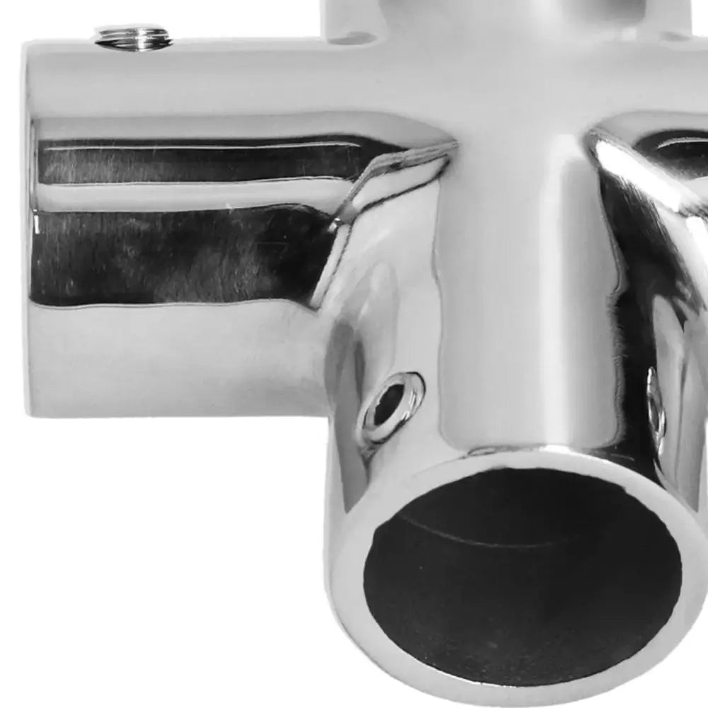 316 Stainless Steel Rail Fitting Tube 7 Pipe Connector Heavy Duty 4 Zpaxo