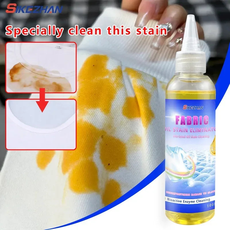 Active Enzyme Clothing Stain Stain Remover Clothing Oil Stain Remover Dissolve Oil Stains Removers for children's clothing Zpaxo
