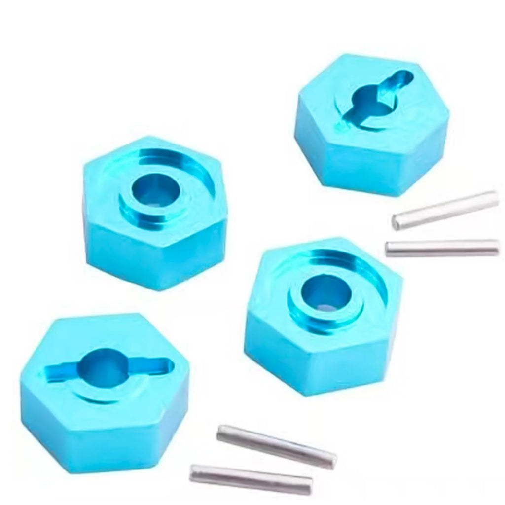 1 16 RC Car Upgrade Wheel Hex Hubs Axle Pins Traxxas E-revo Slash 4WD