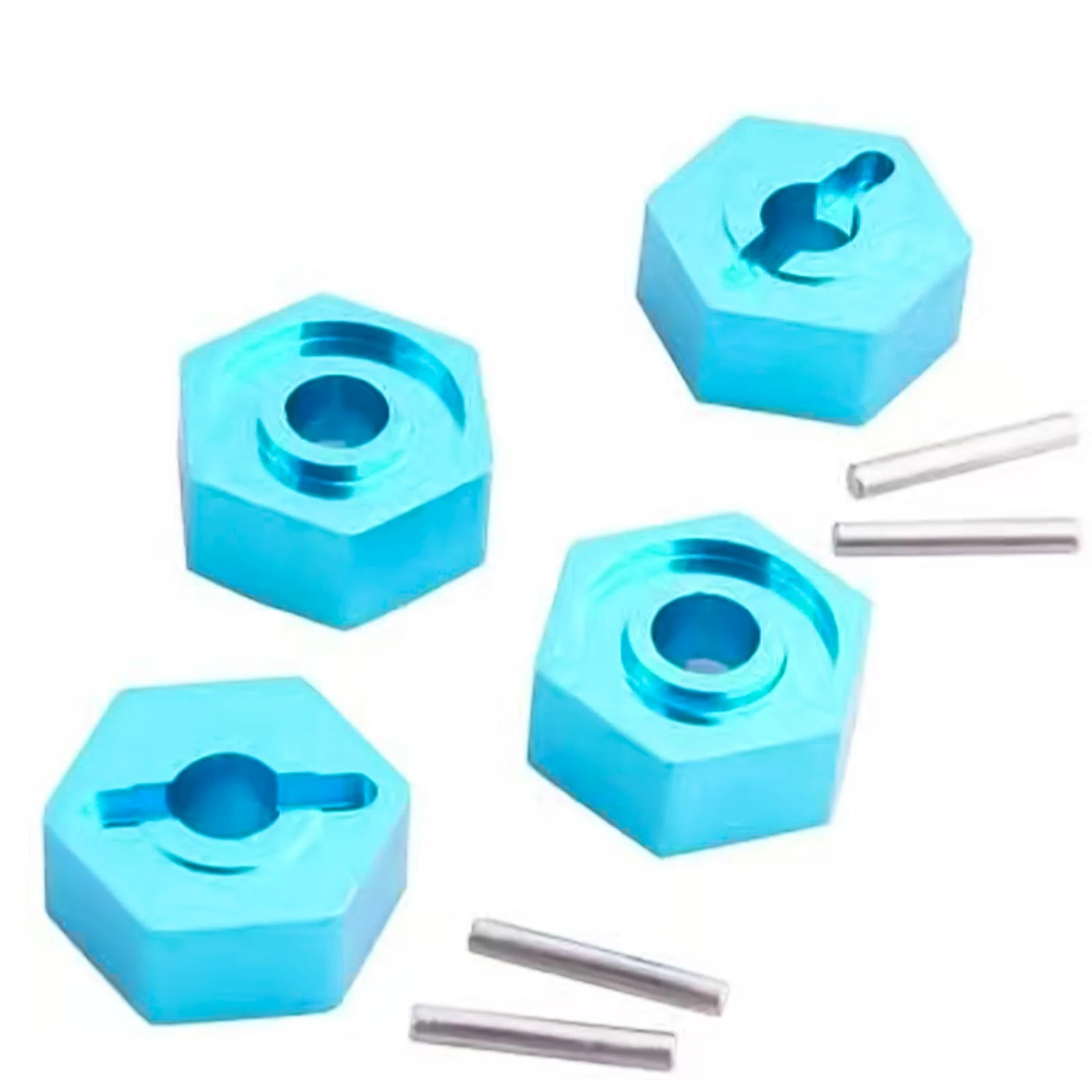 1 16 RC Car Upgrade Wheel Hex Hubs Axle Pins Traxxas E-revo Slash 4WD