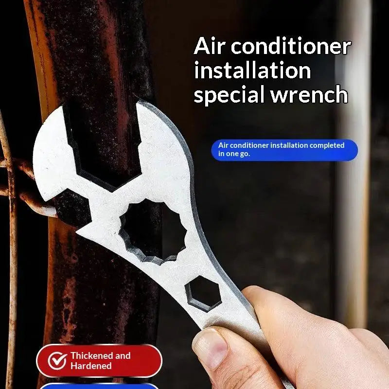 Ultra-Thin Double-End Flat Wrench for Air Conditioner Install