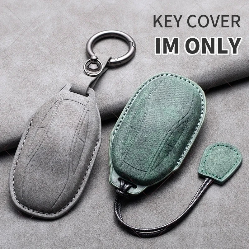 Leather Smart Key Cover for IM L7 / LS6 / LS7 | Key Fob Case