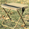 Foldable Backpack Stool Portable Folding Stool With Carry Bag Lightweight Mini Easy Carry Outdoor Chair For Travel Picnics Zpaxo As shown