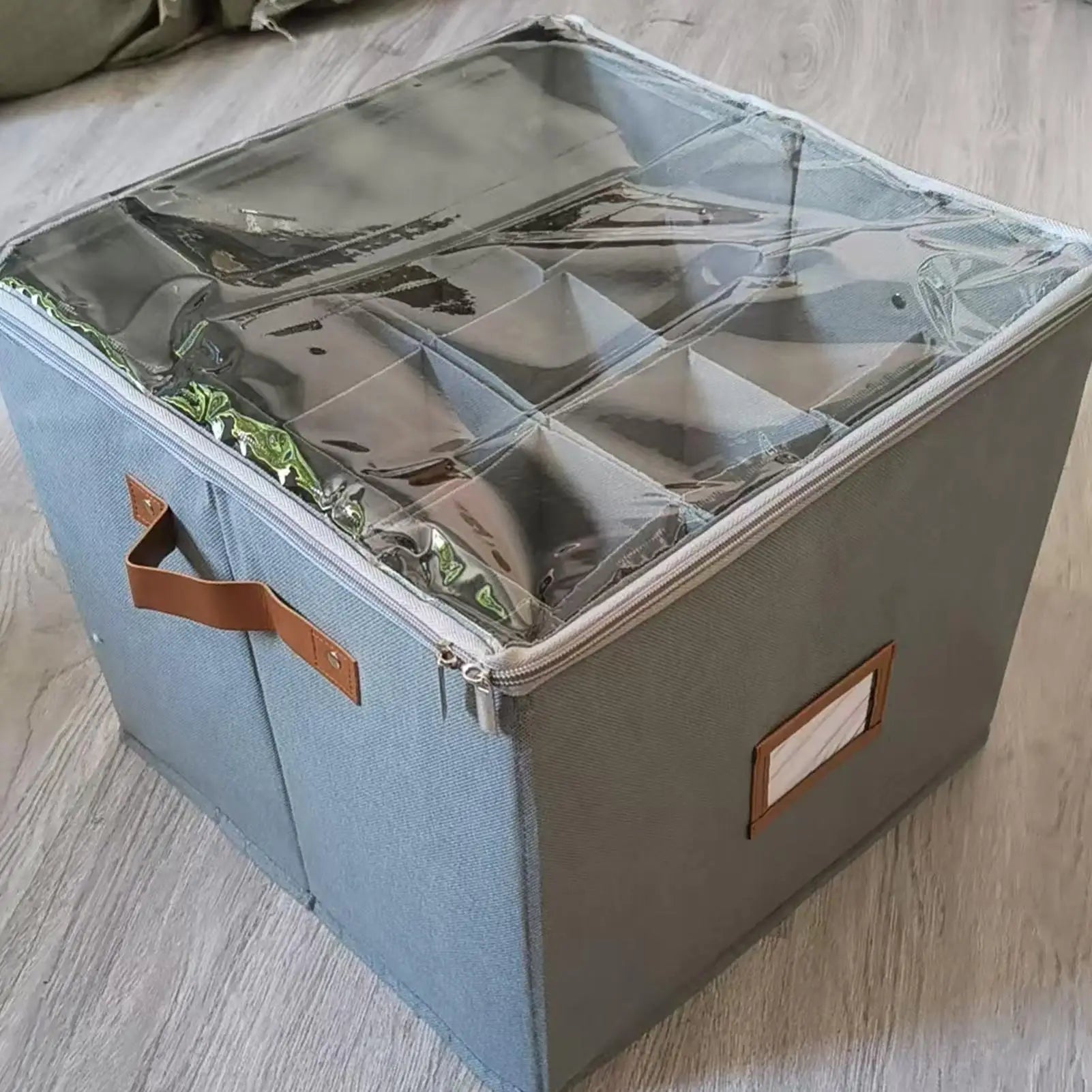 Shoe Storage Organizer Portable Stackable Divider Kids Toys Box