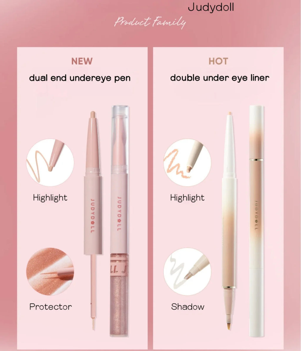 JUDYDOLL Dual-end Undereye Pen Shadow Highlighter Matte Nature 100 Zpaxo