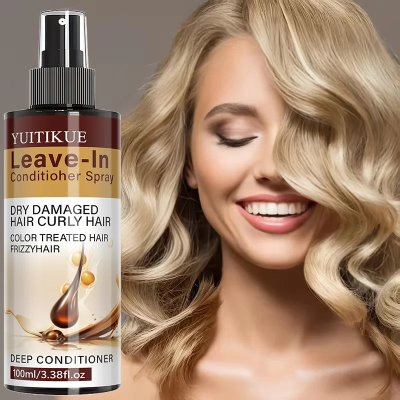 YUITIKUE Leave-In Conditioner Spray – Anti-Frizz & Hydrating Leave-In Conditioner Spray Zpaxo
