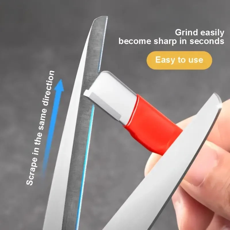 “Precision Edge” Professional Kitchen Knife Sharpener - Tungsten and Diamond Ceramic Whetstone for All Blades, Including Garden Scissors Zpaxo
