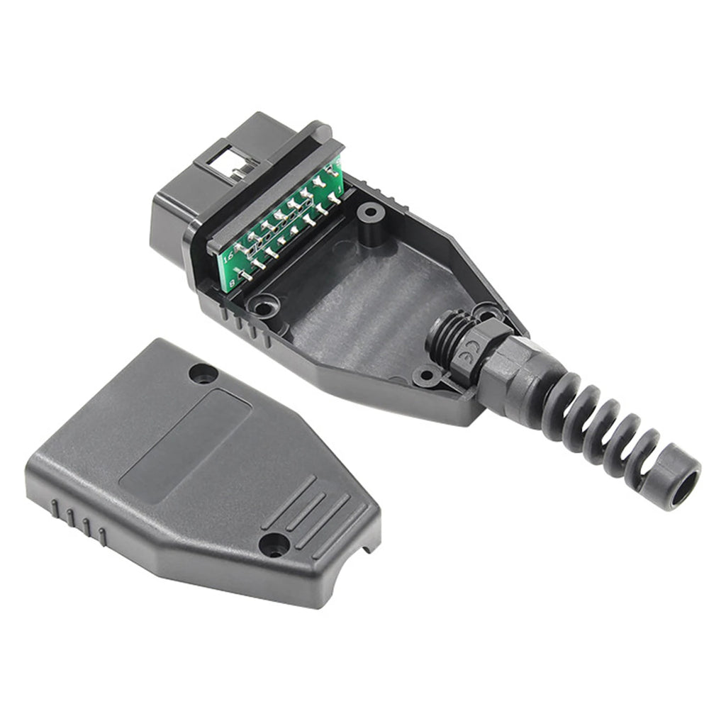 OBD2 Connector Shell Universal 16-Pin Connection Male OBD Diagnostic