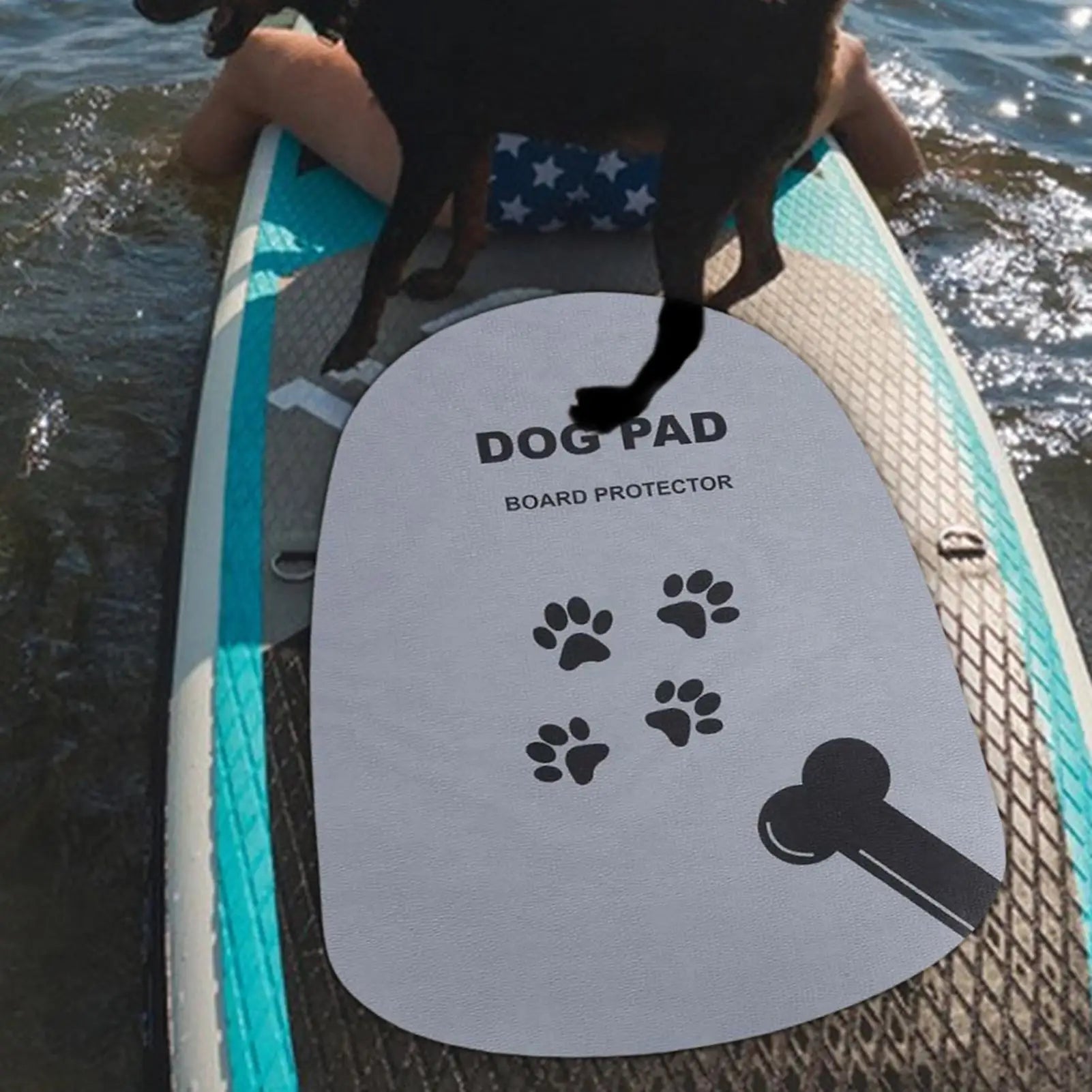 Anti Slip Dog Surfboard Mat Travel-friendly Non-slip Pet Paw Traction