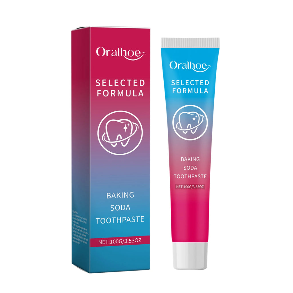 Oralhoe Baking Soda Toothpaste – Mint, Whitening & Anticavity Whitening Toothpaste Zpaxo 100ml boxed