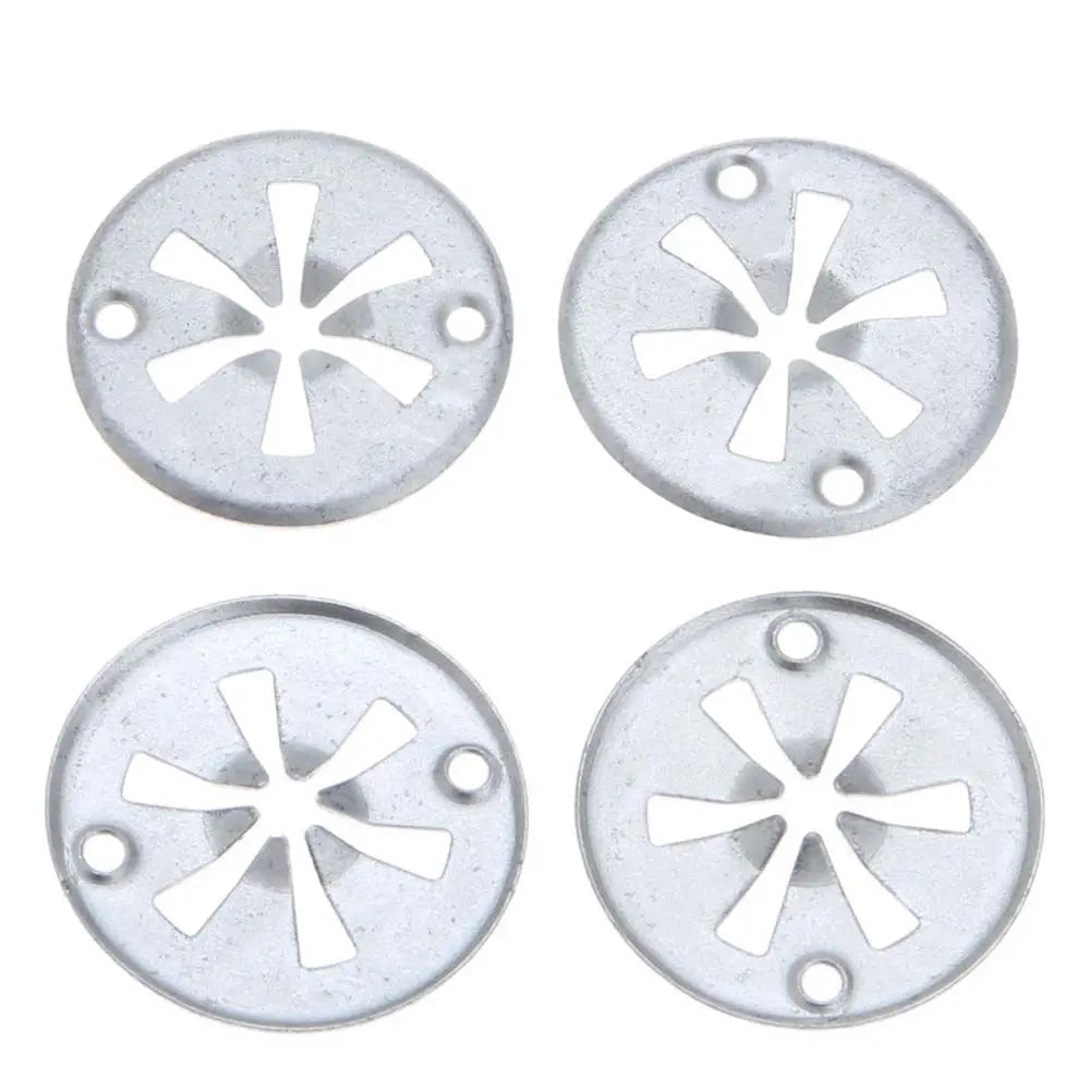 Durable Auto Replacement Parts Metal Car Accessories Auto Fastener Clip Engine Insulation Cover Metal Gasket Metal Hood Bonnet Zpaxo silver-10PCS-SET