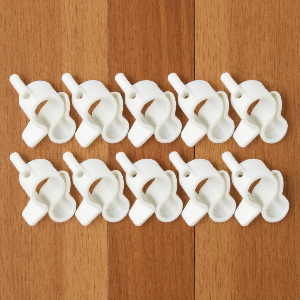 10-Pack Camping Tent Clip Hooks – Awning Hanger for Lights & Lanterns