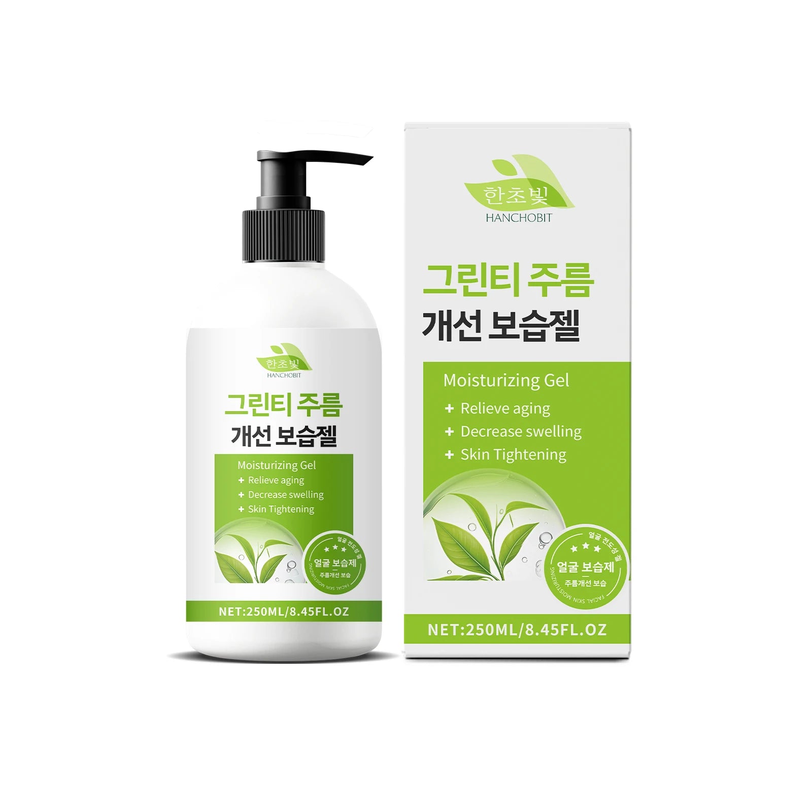 Green Tea Firming Gel – Hydrating Facial Moisturizer 250ml Facial Firming Gel Zpaxo 250ml