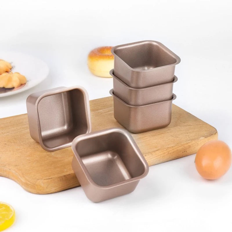 Mini Non-Stick Carbon Steel Square Loaf & Brownie Baking Pan
