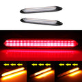Car DRL Daytime Running Light Streamer Flow Day Auto Headlight