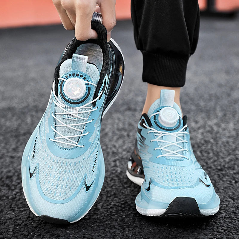 Men's Casual Sneakers Luxury Trainer Shoes Breathable Race Running