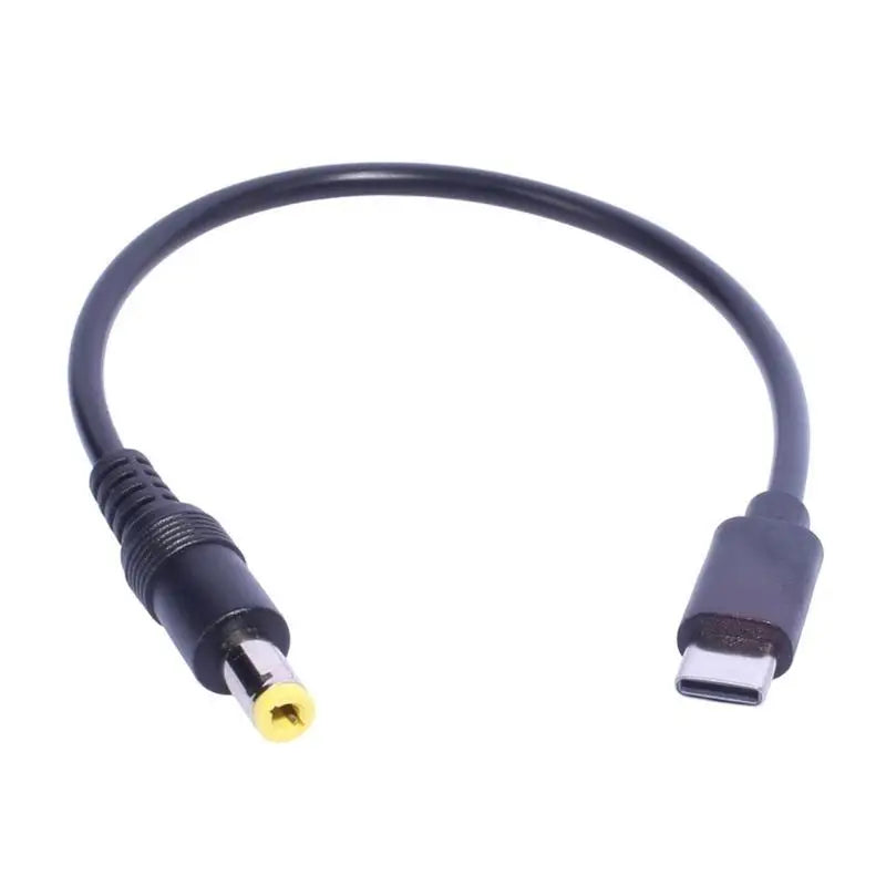 652F Versatile Tablet Charging Cable, Type C to DC5.5X2.1mm Male Cable Zpaxo 5.5x2.5mm CN