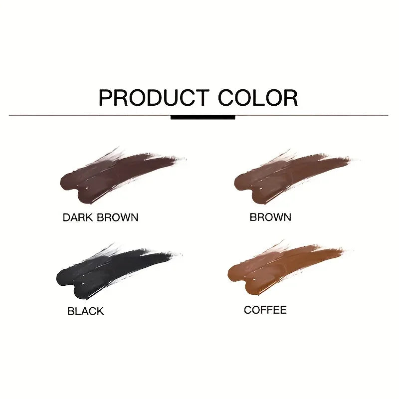 Waterproof Sweatproof Pigmented Eyebrow Gel Brush Long-lasting Pencil