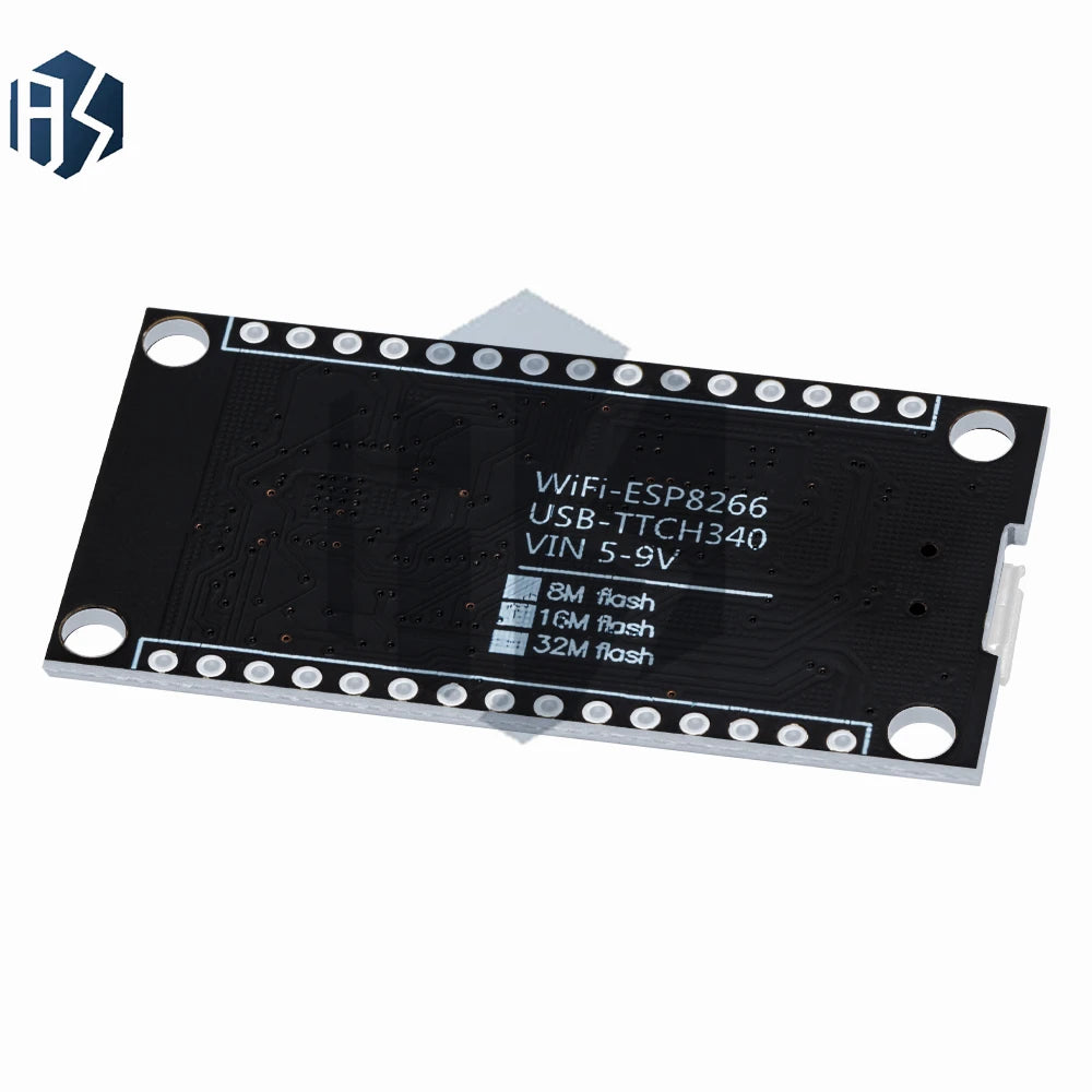 ‌ESP8266 NodeMCU V3 Development Board – CH340G USB-C Wi-Fi Module with 4MB Flash, Lua/MicroPython Support for IoT Zpaxo