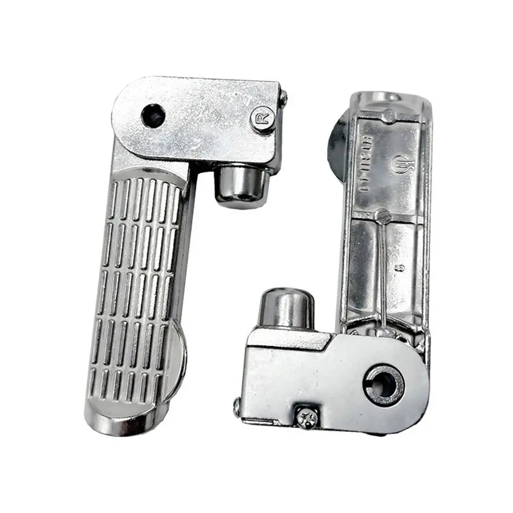 Foldable Electric Bicycle Pedals Non Slip Aluminum Alloy Motorcycle Zpaxo