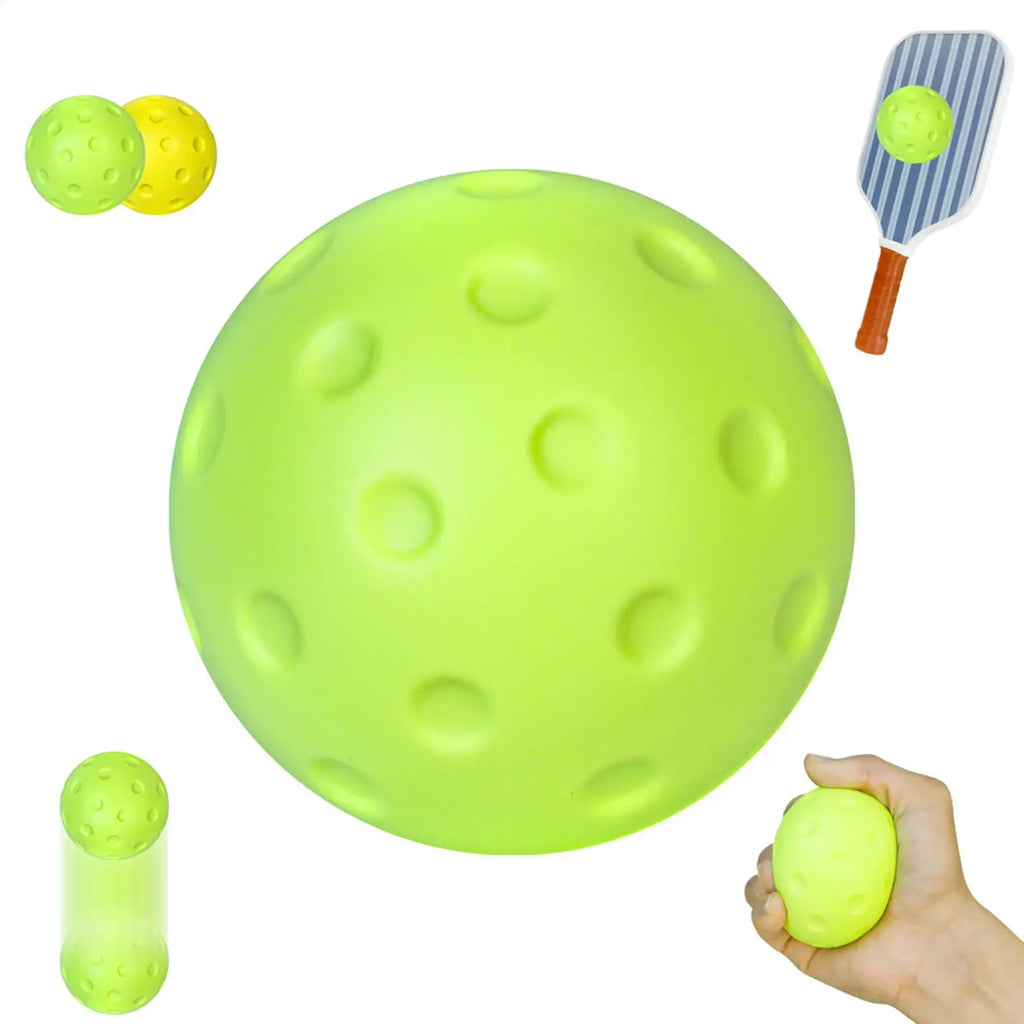 Silent Indoor Pickleball Practice Ball – PU Foam Training Ball Pickleball Training Ball Zpaxo