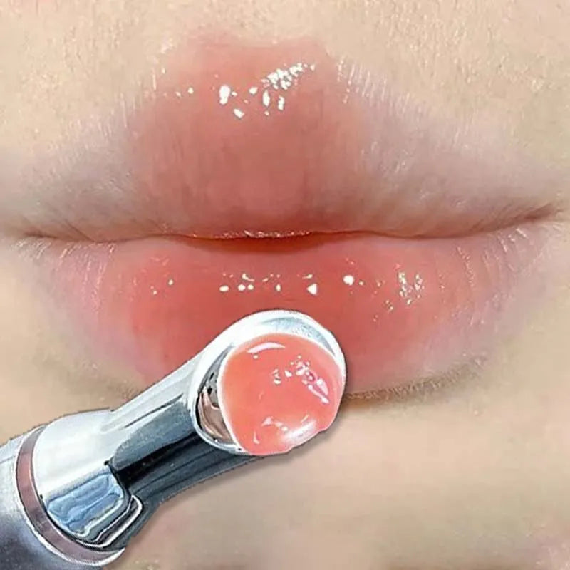 Mirror Watery Essence Lip Gloss Moisturizing Liquid Lipstick Jelly Lip Glaze Fading Lip Lines Nude Water Light Lips Tint Makeup Zpaxo