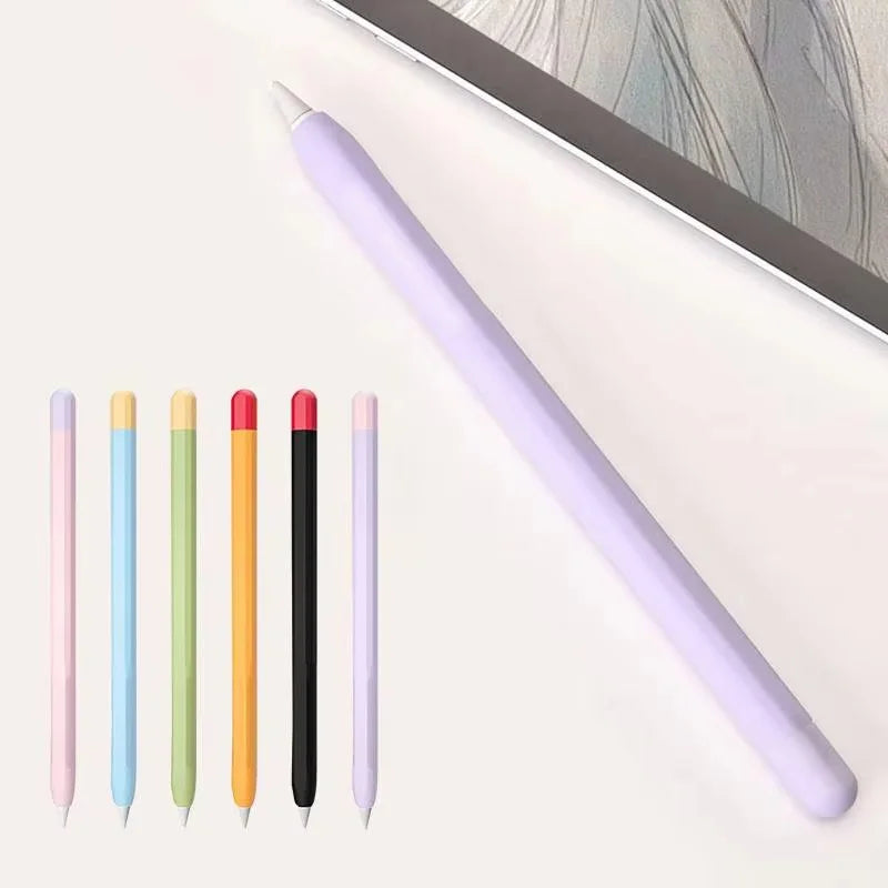 Pencil Case Apple 1st 2th Gen Soft Silicone Protective Sleeve