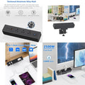 Y1UB Multidevice Charging Hubs 65W USB C Fast 3AC Outlets Clamp Desk
