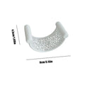 Betta Hammock Floating Betta Bed Aquarium Decor Small Hammock for Rest Sleeping Playing Shrimp Guppy Habitat Enrichment Zpaxo White