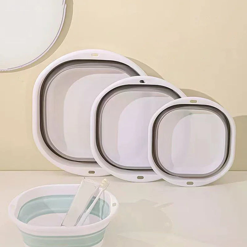 Travel Big Washbasin Folding Portable Household Compression Basin Zpaxo