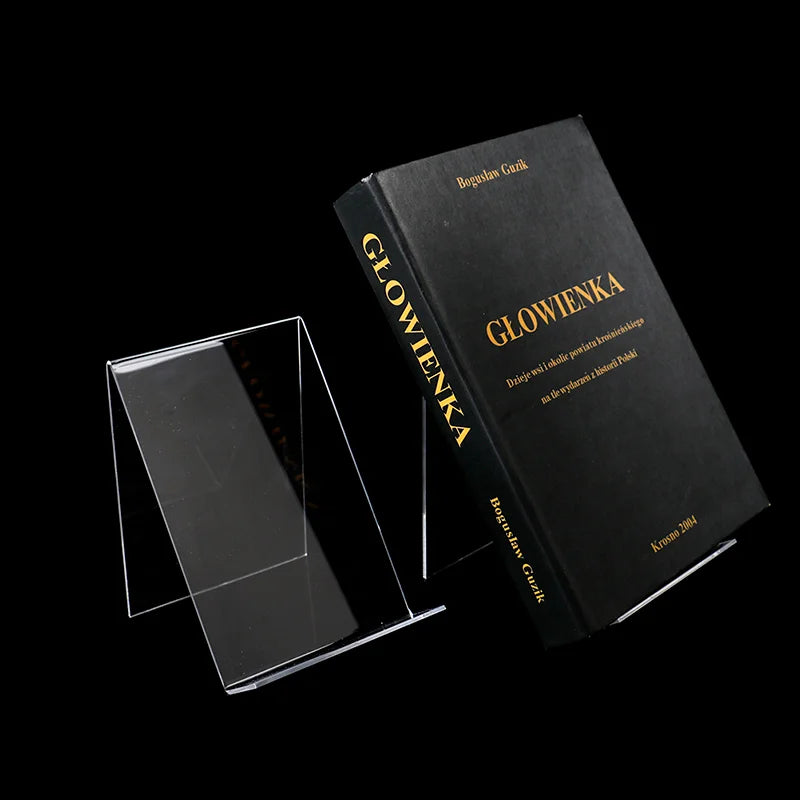 CM1pcs Clear Acrylic Display Book Stand Easel Holder Displaying
