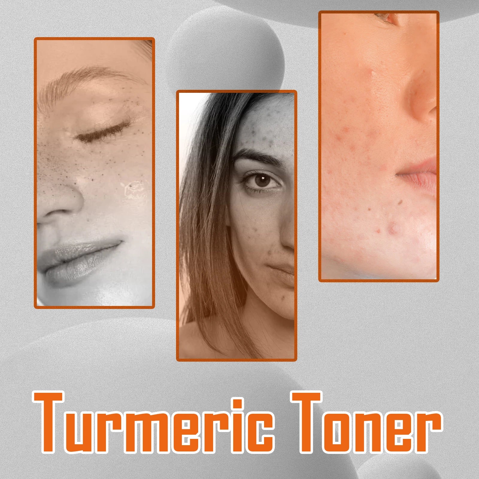 Turmeric Toner Dark Spots Removal Brightening Spots Corrector Remove Freckle Fade Melasma Moisturizing Turmeric Face Toner Zpaxo