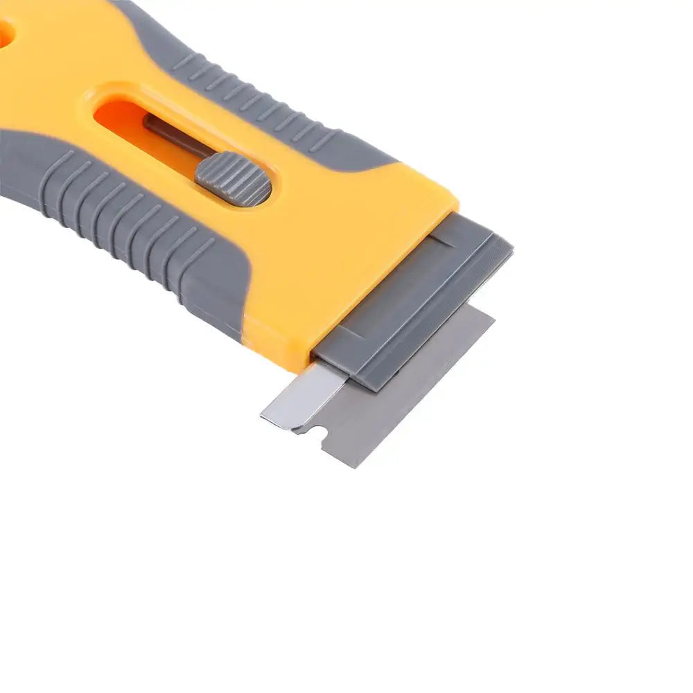 Handle Gadget With 5pcs Replaceable Blades Cleaning Tools Car Sticker Remover Scraper Spatula Glue Removing Razor Zpaxo