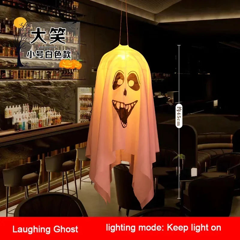 2025 Halloween LED Night Light Ghost Party Home Decoration Indoor Zpaxo Other WhiteLaugh
