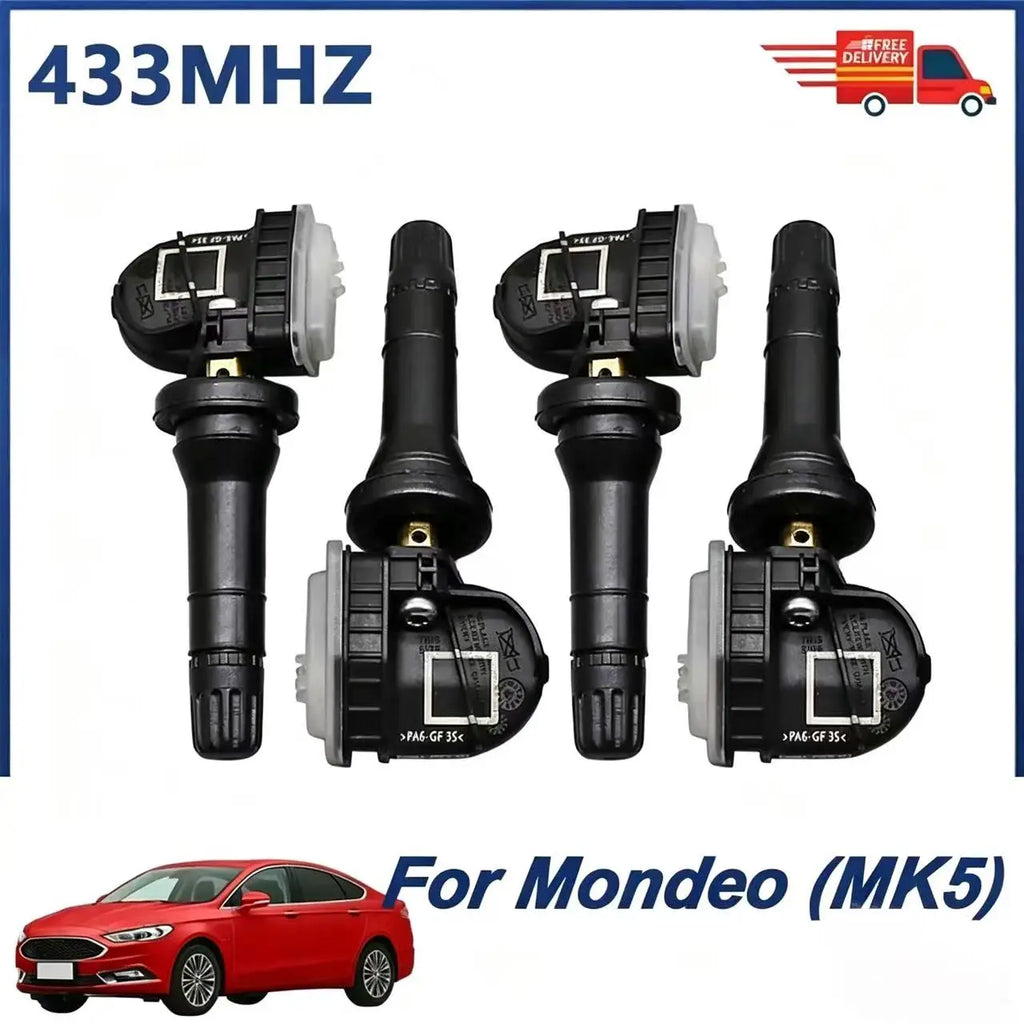 433MHz Tire Pressure Sensor Mondeo MK5 2014-2017 TPMS EV6T-1A180-CB Zpaxo