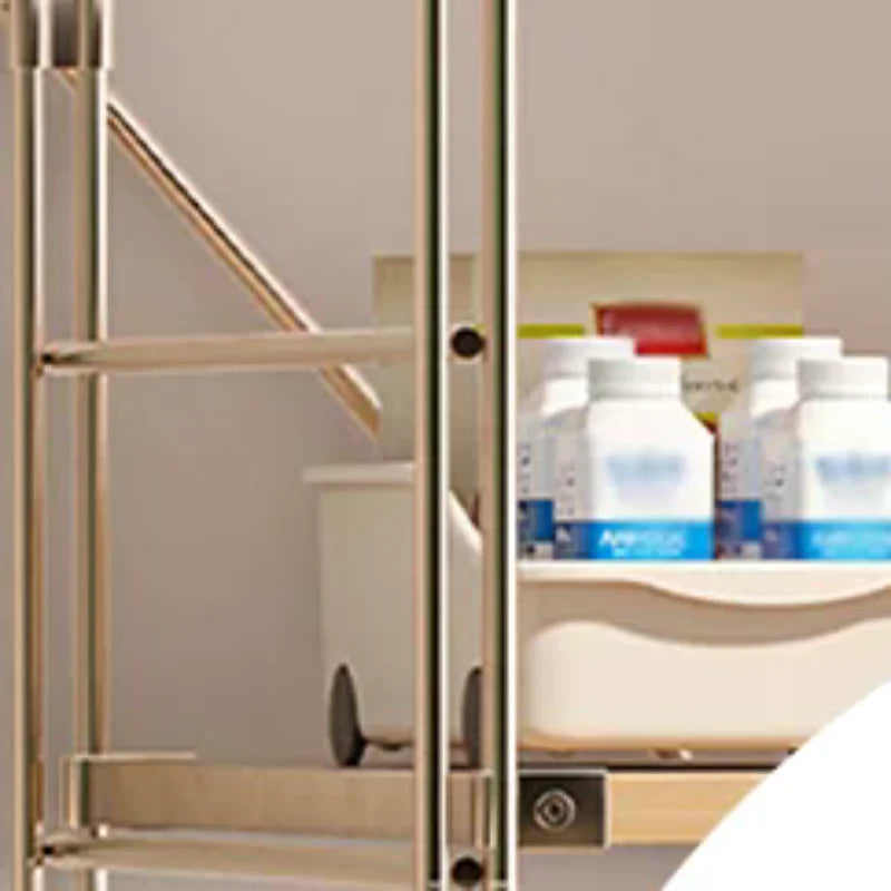Kitchen Closet Organizer Kitchen Sundries Storage Case With Wheels Seasoning Bottle Jar Storage Container Zpaxo