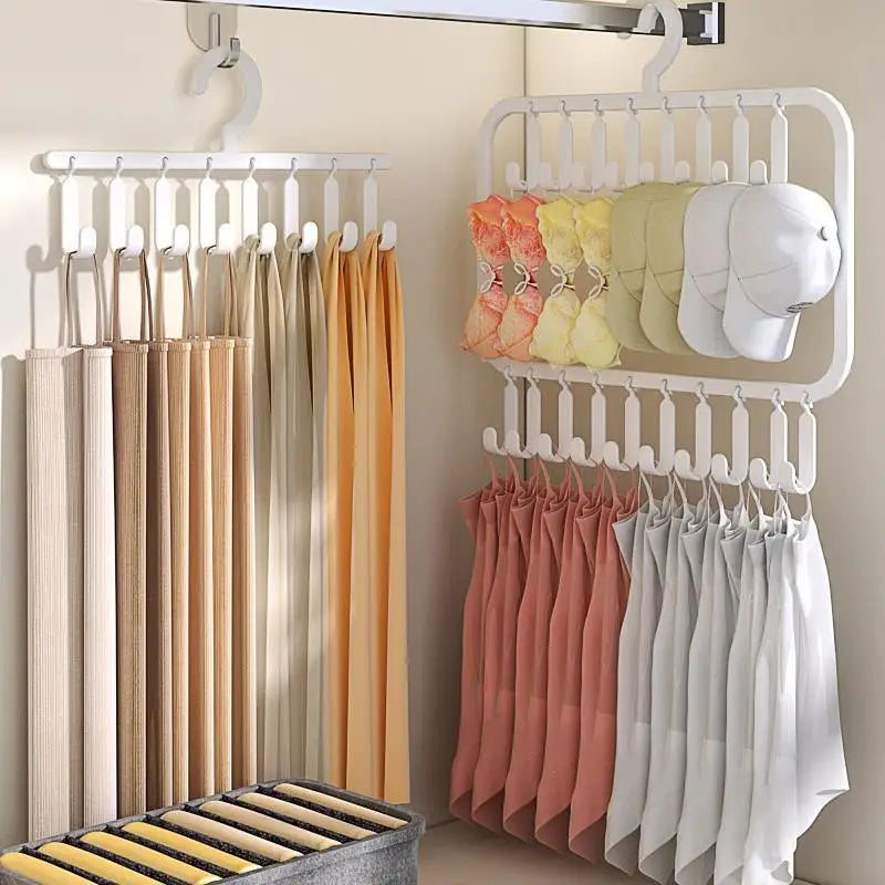 Wardrobe Storage Hook Rack Vest Bra Camisole Hat Multifunctional Zpaxo