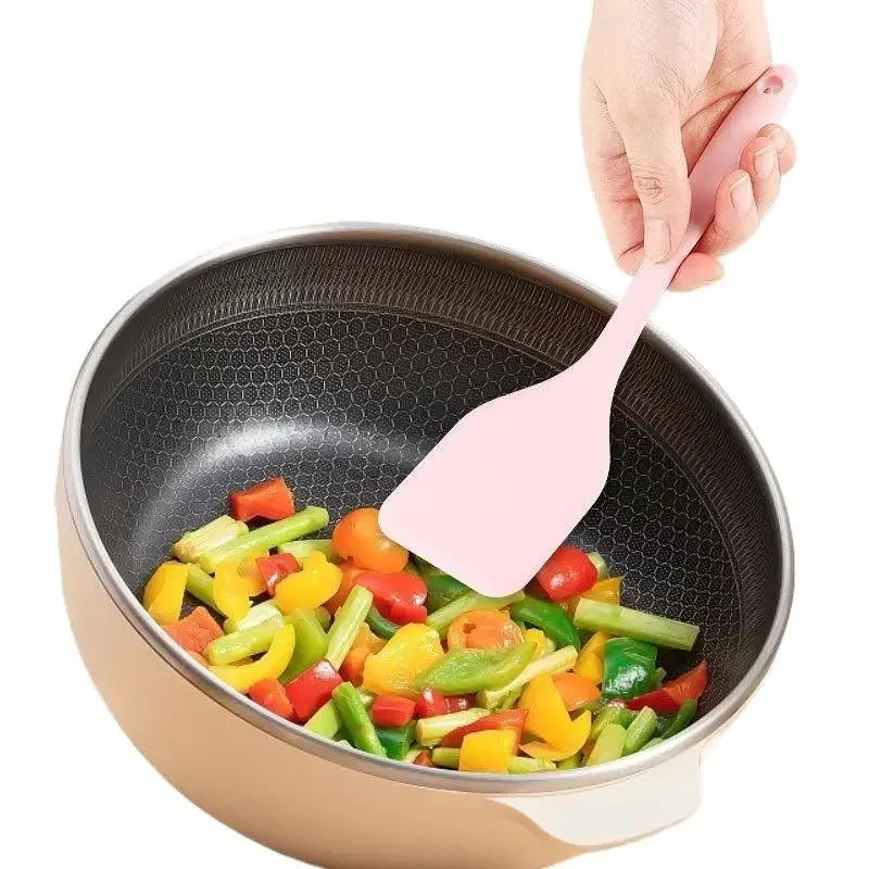 1Pc Silicone Cooking Leakage Spatula, Dense Shovel, Fried Fish Omelette Shovel Non-stick Spatula, Kitchen Cooking Tools Zpaxo