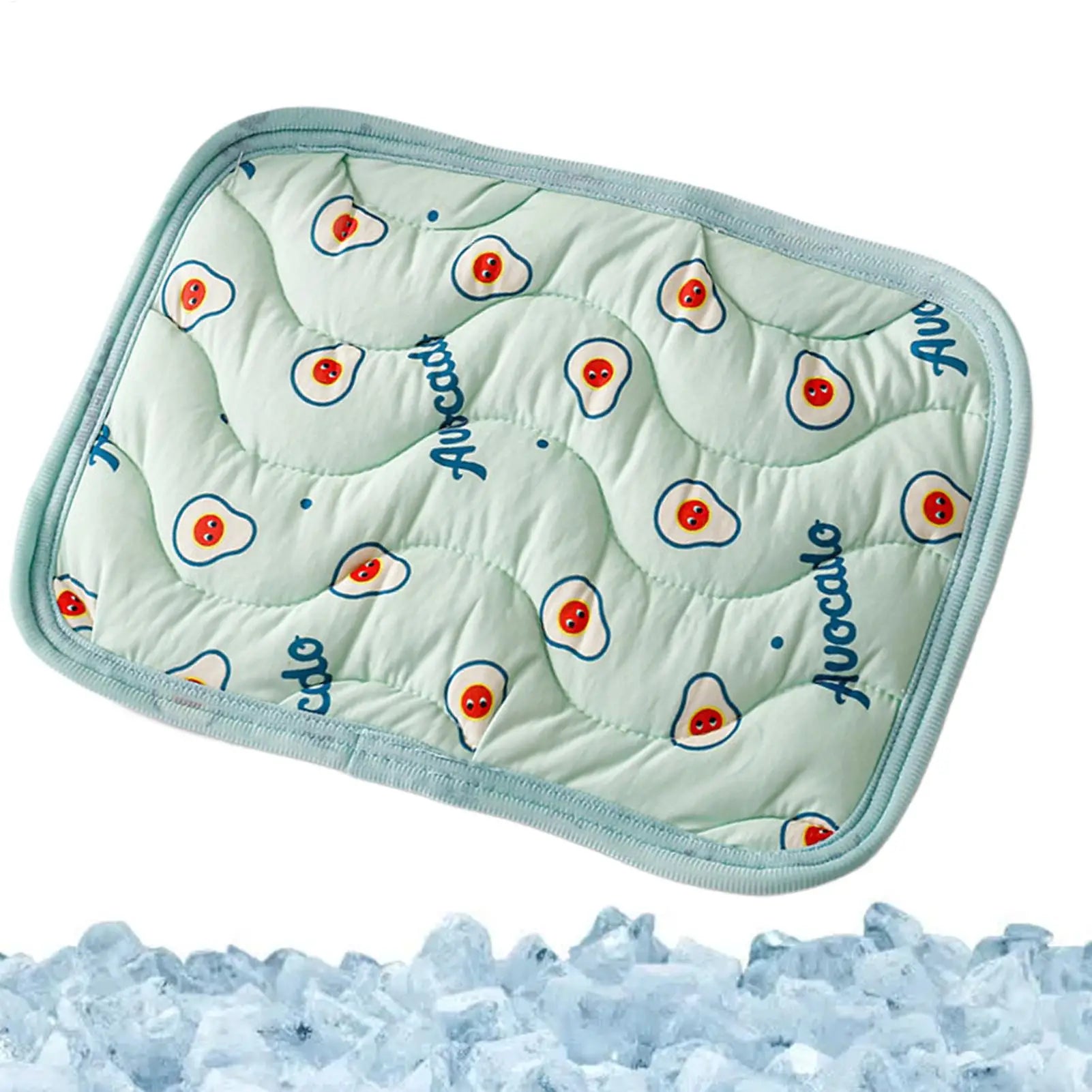 Pet Cooling Mat for Cats & Small Dogs – Ice Silk Summer Pad Pet Cooling Mat Zpaxo
