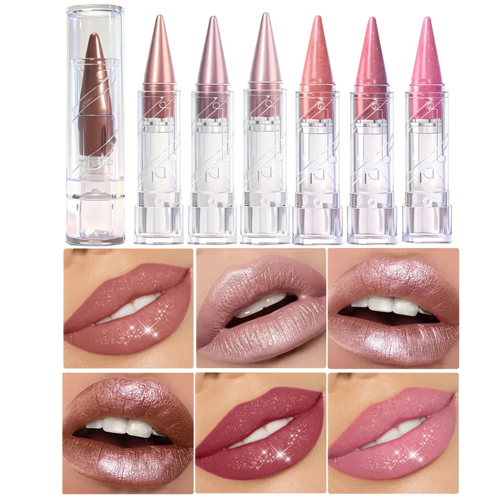 Pearlescent Shiny Lip Gloss Long-lasting Luster Waterproof Sweat Zpaxo