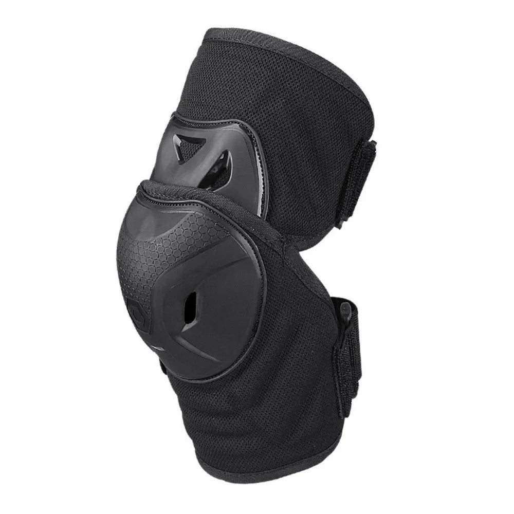 Crashproof Protective Motorcycle Knee Pad Adjustable Crash Shin Zpaxo Black
